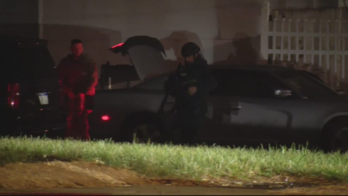 Gunman barricaded inside home on Detroit's west side